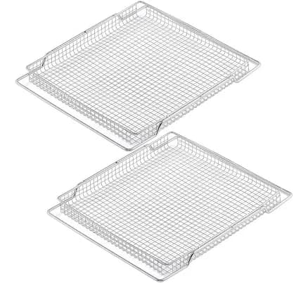 BOV800XL Air Fryer Basket Replacement Parts for Breville Countertop Smart Oven Air Fryer Rack 304 Stainless Steel Oven Rack Convection Toaster Oven