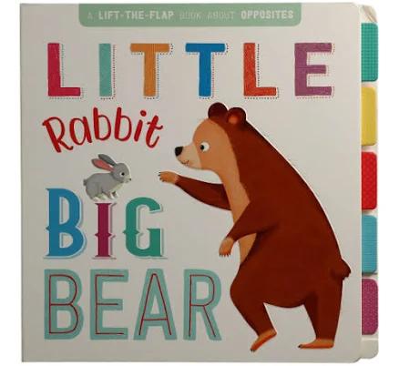 Little Rabbit, Big Bear: Interactive Lift-the-Flap Book