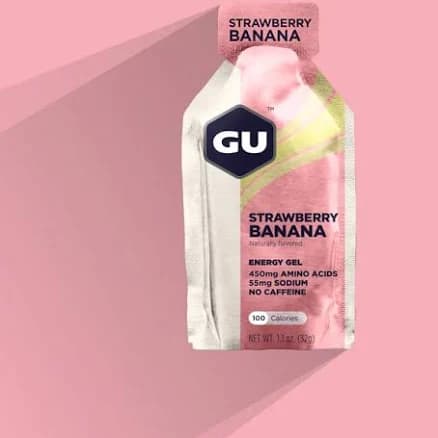 GU Energy Gel - Box of 24 SB - Strawberry Banana