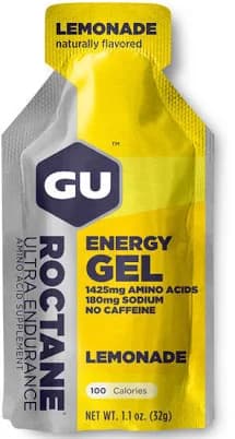 GU Roctane Energy Gel, Lemonade - 1.1 oz pouch