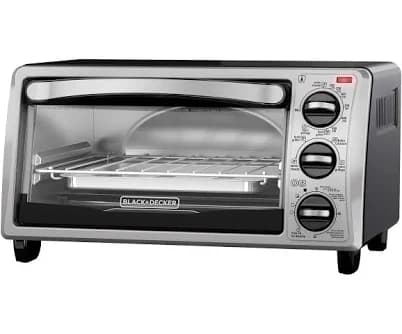 Black & Decker 4-Slice Toaster Oven TO1313SBD
