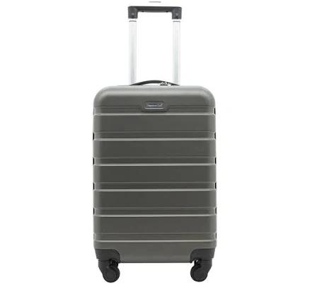 20 in. Basic Hardside Rolling Carry-On with 4 Spinner Wheels