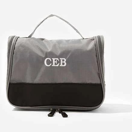 Personalized Hanging Toiletry Bag