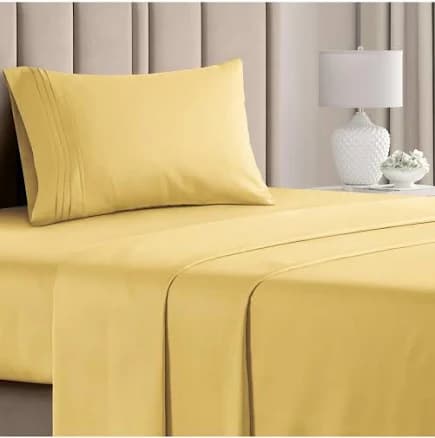 Cgk Linens 4 Piece Microfiber Sheet Set
