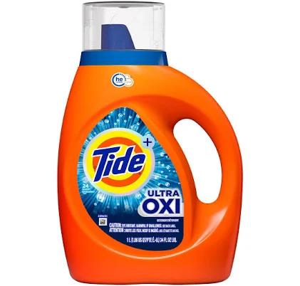 Tide Laundry Detergent Liquid Ultra Oxi