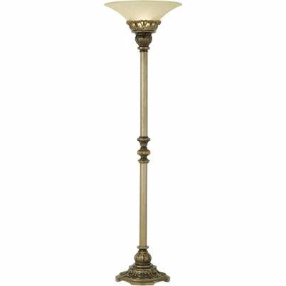 Kathy Ireland Timeless Elegance Torchiere Floor Lamp