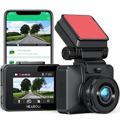 4K Dash Cam with Built-in Wi Fi