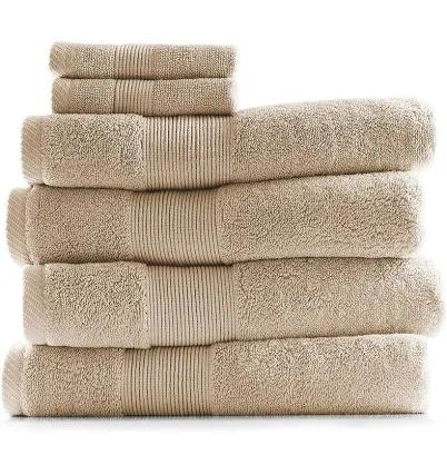 Bed Bath & Beyond 6 Pcs 700 GSM Ultra Soft Cotton Towel Set