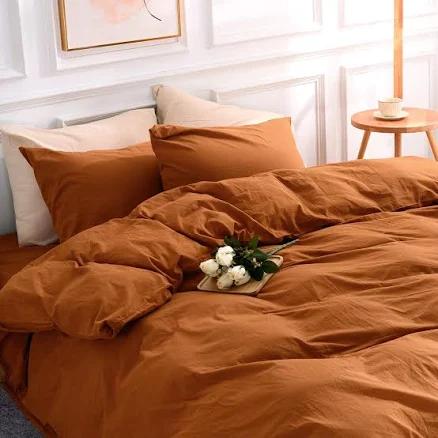 Washed cotton Duvet cover