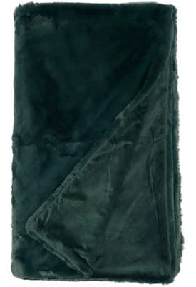 NORDSTROM RACK Snuggle Faux Fur Throw in Green Gables at Nordstrom Rack