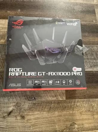 ASUS ROG Rapture GT-AX11000 PRO Tri-Band WiFi 6 Gaming Router