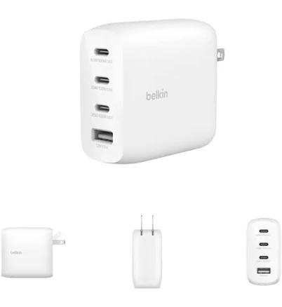 Belkin BoostCharge Pro 4-Port GaN Wall Charger