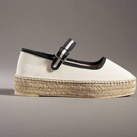 Maeve Mary Jane Espadrille Flats