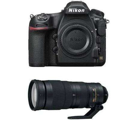 Nikon D850 Digital SLR Camera With Nikon 200-500mm f5.6E ED VR AF-S Lens