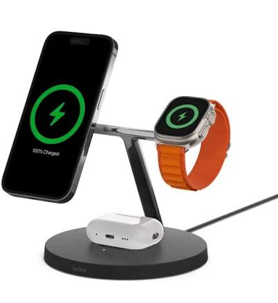 Belkin BoostCharge Pro 3-in-1 Wireless Charger with MagSafe