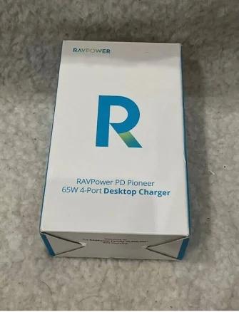 Ravpower Usb C Charger 65w 4-port Desktop Usb Charging Station Pc136