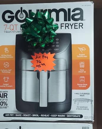 Gourmia Gaf798 7 Quart Digital Air Fryer