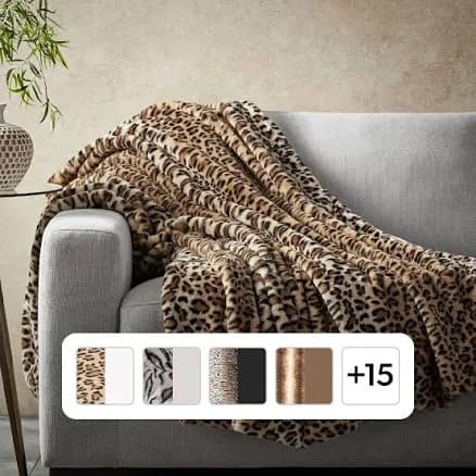 Member's Mark Luxury Faux Fur Throw