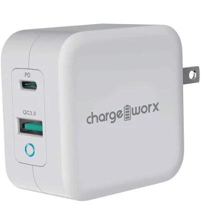 65-Watt USB-C and USB Wall Charger