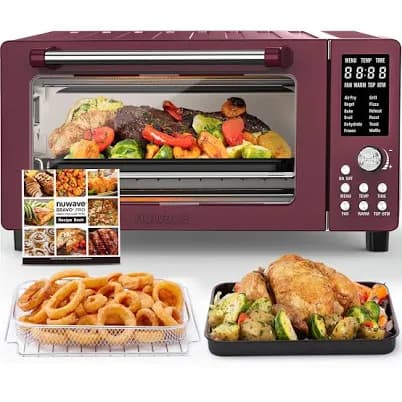 NuWave Bravo Pro Smart Air Fryer Toaster Oven Combo