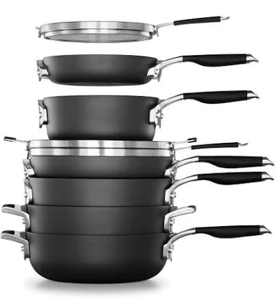 Calphalon Space-Saving Nonstick Cookware Set
