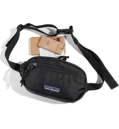 1l Patagonia Waist Bag Ultralight Black Hole Mini Hip Pack Hiking