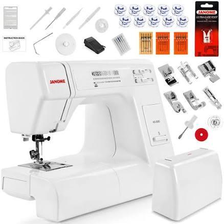 Janome HD3000 Heavy Duty Sewing Machine w/ FREE! 5-Piece V.I.P Reward Package