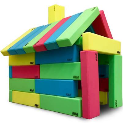 Introducing RIWI Building Blocks! XXL soft foam blocks