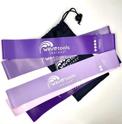 Wave Tools Therapy Natural Latex Resistance Loop Bands