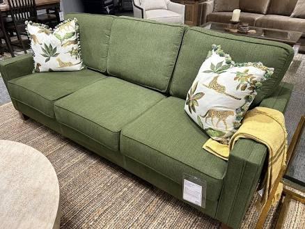 NK39 Louise Sofa with pillows by Norwalk Furniture