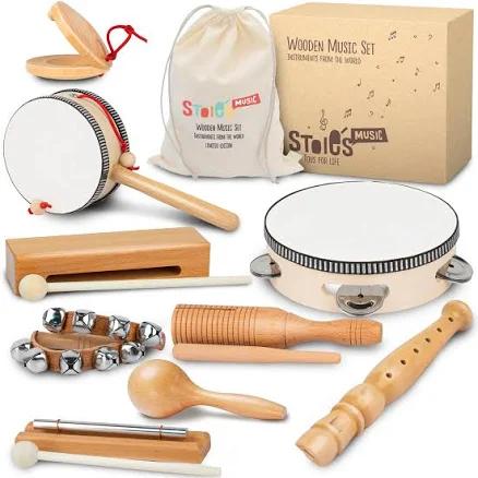 Stoie's International Wooden Music Set