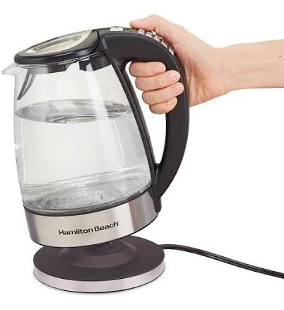 Hamilton Beach 1.7 Liter Variable Temperature Glass Kettle