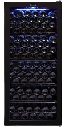 Whynter 124 Bottle Freestanding Wine Refrigerator FWC-1201BA