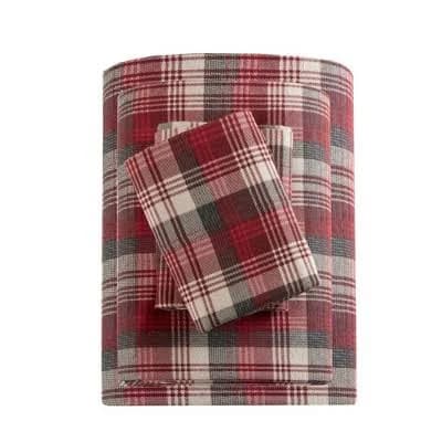 Woolrich California King Flannel Sheet Set