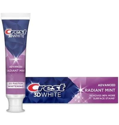 Crest 3D White Radiant Mint Toothpaste