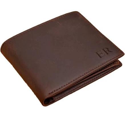 Personalized Leather Wallet for Men