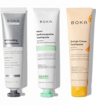 Boka Nano Toothpaste Whitening 3 Pack