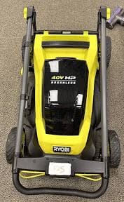 Ryobi Ry401017 40v Hp Brushless 20 In. Lawn Mower - Black/green Only