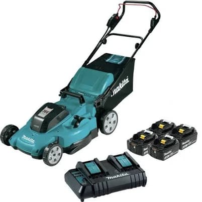 Makita XML10CM1 36V LXT 21" Lawn Mower Kit with 4 Batteries