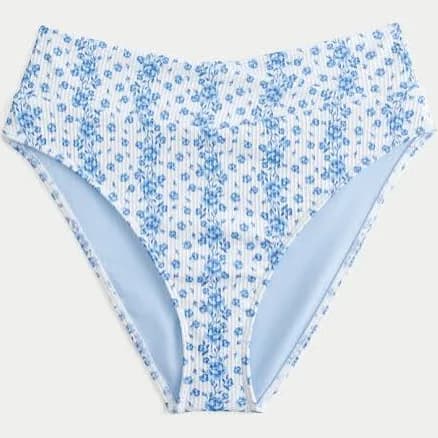 Hollister Women's Ribbed High-Waist Bikini Bottom