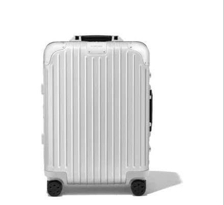 RIMOWA Original Cabin Twist Suitcase in Silver and