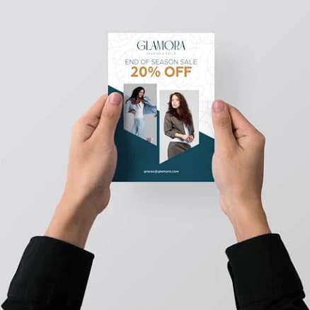 Custom Small Flyer Printing, Bulk Printing, Glossy, 100 QTY - GotPrint