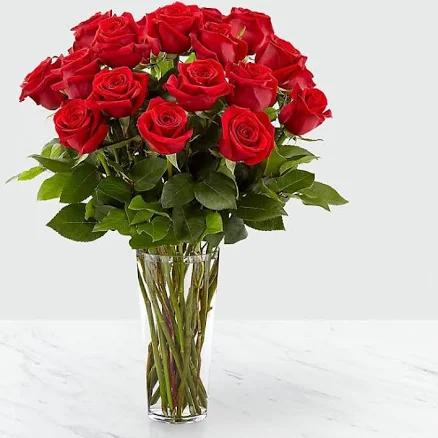 FTD Long Stem Red Rose Bouquet