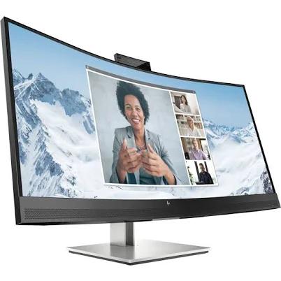 HP E34m G4 WQHD Curved USB-C Conferencing Monitor