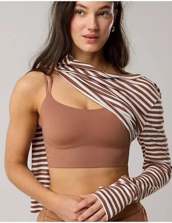 Aerie Real Me Hold Up Sports Bra