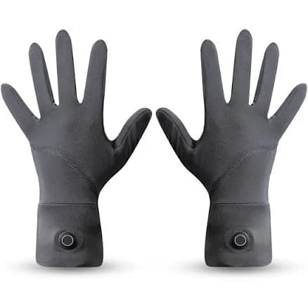 Toasty Touch Ultra-Thin Heated Gloves - Toasty Touch X-Small / Gray