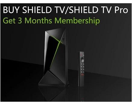 Shield Tv Or Shield Tv Pro 3-month Geforce Now Priority Membership