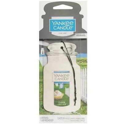 Yankee Candle Car Jar Clean Cotton