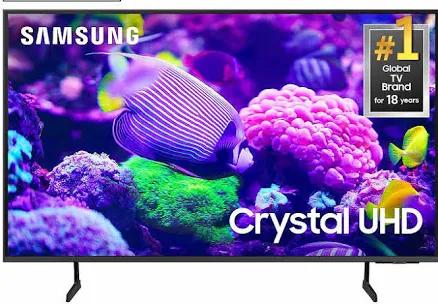 Samsung Crystal UHD 4K Du7200 Smart TV