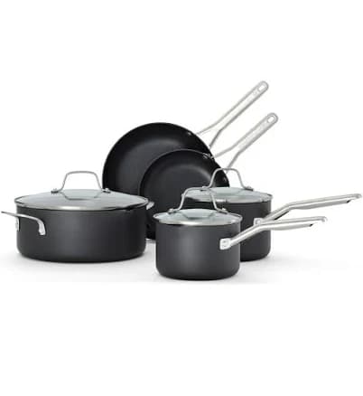 Calphalon Hard-Anodized Nonstick 8-Piece Cookware Set